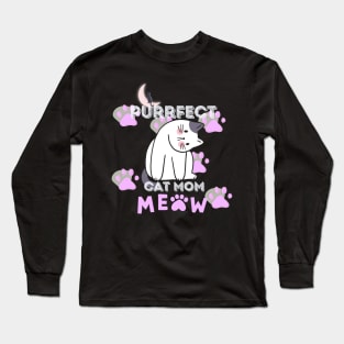 Purrfect Cat Long Sleeve T-Shirt